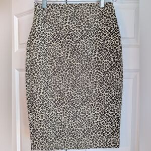 Express Animal Print Pencil Skirt